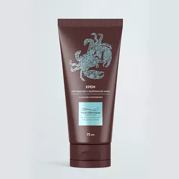 HYDROBIONIQUE BY DOCTOR OCEAN Крем для лица с цинком, ниацинамидом и хитозаном 75.0