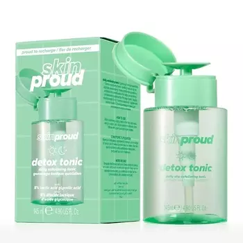I AM PROUD Тоник для лица отшелушивающий для ежедневного ухода Detox Daily Exfoliating Tonic