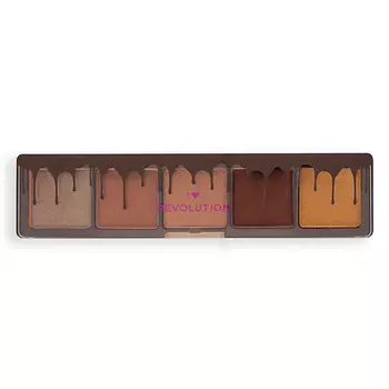 I HEART REVOLUTION Палетка теней для век Mini Chocolate Shadow Palette