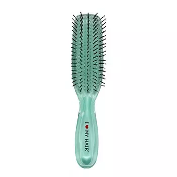 I LOVE MY HAIR Парикмахерская щетка "Русалочка" 1803 прозрачная S