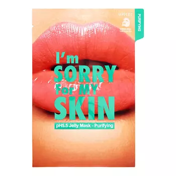 I'M SORRY FOR MY SKIN PH5.5 Jelly Mask Purifying Очищающая тканевая маска для лица 33.0