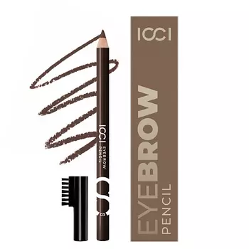 ICCI Карандаш для бровей с щеточкой SMOOTH TOUCH