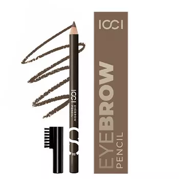 ICCI Карандаш для бровей с щеточкой SMOOTH TOUCH