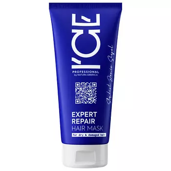 ICE BY NATURA SIBERICA Маска для экспертного восстановления волос Expert Repair Hair Mask