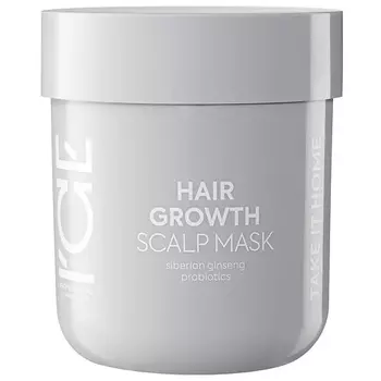 ICE BY NATURA SIBERICA Маска для кожи головы Стимулирующая рост волос Hair Growth Scalp Mask