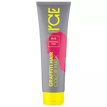 ICE BY NATURA SIBERICA Маска для волос тонирующая Fuchsia Fun Graffiti Hair Color Mask