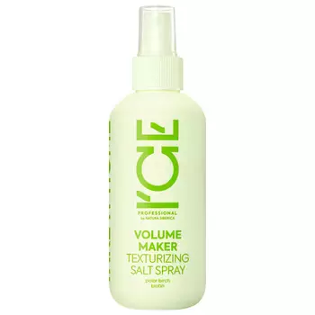 ICE BY NATURA SIBERICA Текстурирующий солевой лосьон - спрей для волос Volume Maker Texturizing Salt Spray