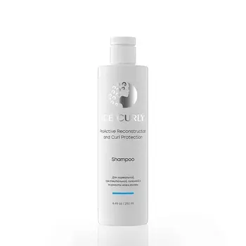 ICE CURLY Шампунь-реконструктор ProActive Reconstruction and Curl Protection Shampoo 250.0