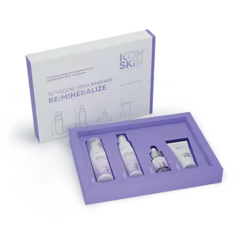 ICON SKIN Набор для ухода за кожей лица Re:Mineralize, travel size, 4 средства