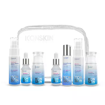 ICON SKIN Набор миниатюр № 4 «СОВЕРШЕННАЯ КОЖА 360°» для жирной и проблемной кожи