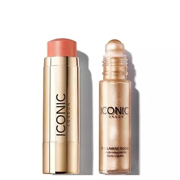 ICONIC LONDON Набор Blush Stick и Rollaway Glow V2 Bundle : Румяна + Хайлайтер