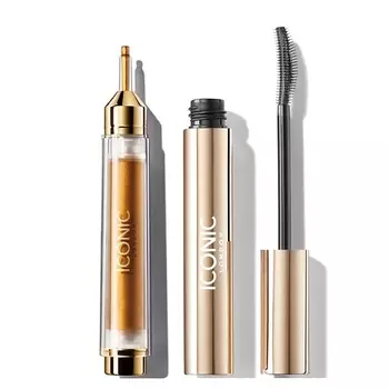 ICONIC LONDON Набор Lashed & Luminous: Бронзирующие капли + Тушь для ресниц