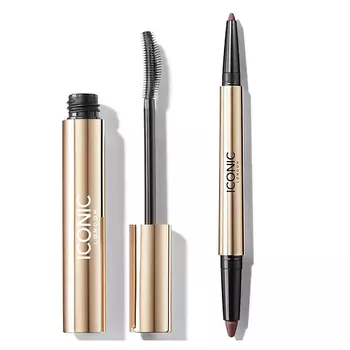 ICONIC LONDON Набор: Тушь Enrich & Elevate + Карандаш для глаз Smokey Eye Duo Kajal