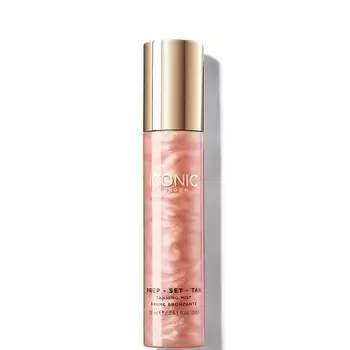 ICONIC LONDON Увлажняющий спрей-автозагар с эффектом сияния Prep-Set-Tan 75.0