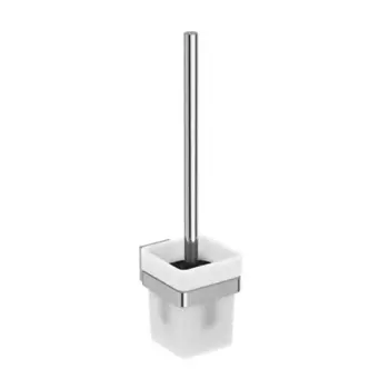 IDEAL STANDARD Ершик для унитаза с держателем Square White