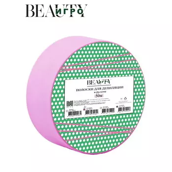 IGROBEAUTY Одноразовые полоски для депиляции в рулоне