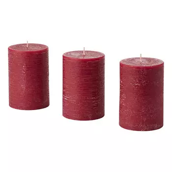 IKEA Ароматическая свеча из воска красная STRTSKN