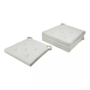 IKEA Комплект из 4 подушек для стула JUSTINA 42/35x40x4 см