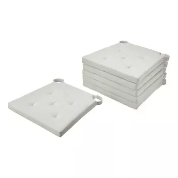 IKEA Комплект из 6 подушек для стула JUSTINA 42/35x40x4 см