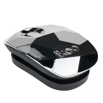 IKOO Щетка для волос POCKET Glamour Прима балерина, черные зубчики