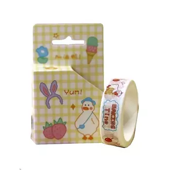 ILIKEGIFT Декоративный скотч "Duck strawberry"