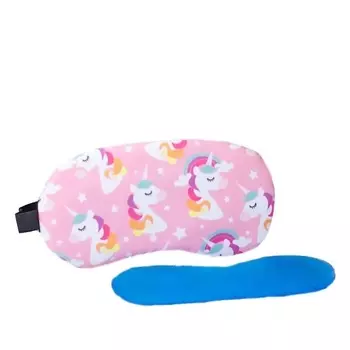 ILIKEGIFT Маска для сна с вкладышем "Many unicorn"