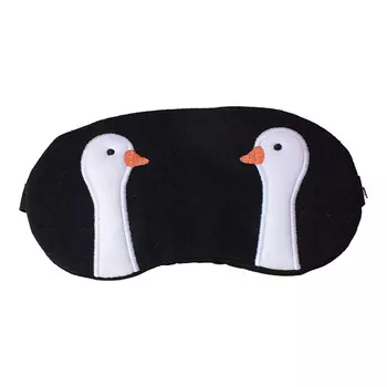 ILIKEGIFT Маска для сна с вкладышем "Two geese"