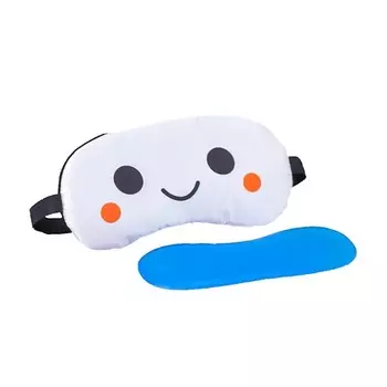 ILIKEGIFT Маска для сна с вкладышем "White face"