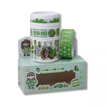 ILIKEGIFT Набор декоративного скотча "Fruit friend"