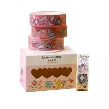 ILIKEGIFT Набор декоративного скотча "Little astronaut"