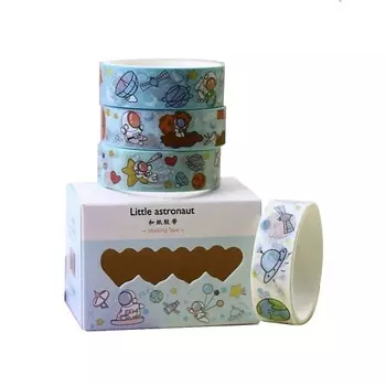 ILIKEGIFT Набор декоративного скотча "Little astronaut"