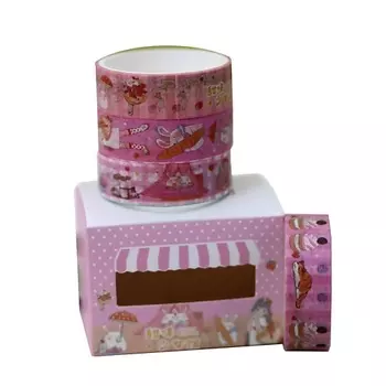 ILIKEGIFT Набор декоративного скотча "Сity rabbit"