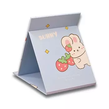ILIKEGIFT Зеркало настольное "Happy bunny" blue