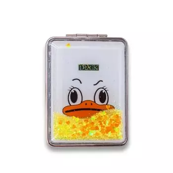 ILIKEGIFT Зеркало складное "Animal duck white" с увеличением