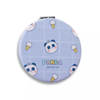 ILIKEGIFT Зеркало складное "Panda paradise many head" с увеличением