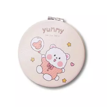 ILIKEGIFT Зеркало складное "Yummy ball yellow" с увеличением
