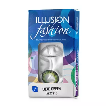ILLUSION Цветные контактные линзы fashion LUXE green