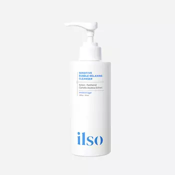 ILSO Пузырьковая пенка для умывания SENSITIVE BUBBLE RELAXING CLEANSER