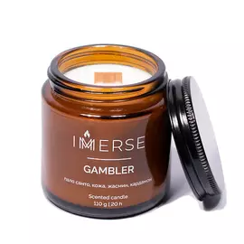 IMMERSE Ароматическая свеча GAMBLER 110.0