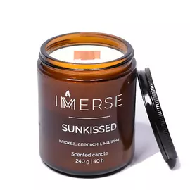 IMMERSE Ароматическая свеча SUNKISSED 240