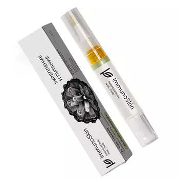 IMMUNOSKIN Сухое масло в карандаше для ногтей и кутикулы с живицей кедра и скваланом,Белый Грейпфрут