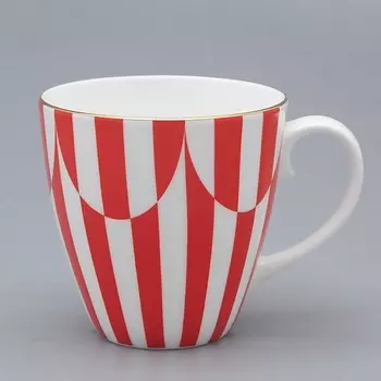 ИМПЕРАТОРСКИЙ ФАРФОРОВЫЙ ЗАВОД Бокал с рисунком "Да и нет"