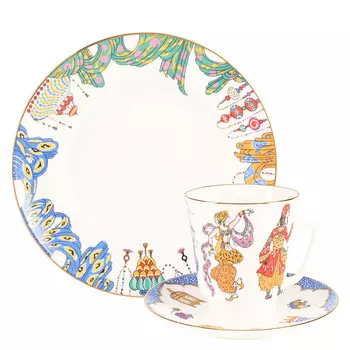 ИМПЕРАТОРСКИЙ ФАРФОРОВЫЙ ЗАВОД Комплект кофейный "Шехерезада"