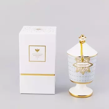 ИМПЕРАТОРСКИЙ ФАРФОРОВЫЙ ЗАВОД Свеча ароматическая "Азур", черничные ночи