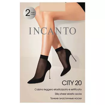 INCANTO Носки женские City 20 den Naturel