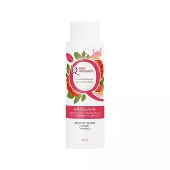 ИНДЕКС НАТУРАЛЬНОСТИ Тонизирующий гель для душа ЭКСТРАКТ РЯБИНЫ