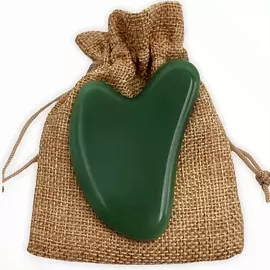 INDIAN HEART Cкребок Гуаша косметический массажер для лица, тела, шеи для лимфодренажного массажа