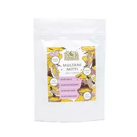 INDIBIRD Маска для лица Мултани Митти Multani Mitti Powder