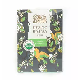 INDIBIRD Набор Хна индиго басма + Шапочка + Перчатки Indigo Basma Henna