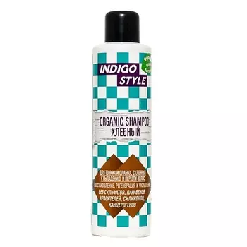INDIGO STYLE Органик шампунь хлебный для тонких и слабых, склонных к выпадению и перхоти волос 1000.0